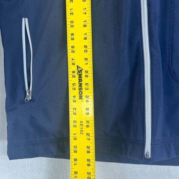 Seattle Seahawks NFL Jacket Mens XL Full Zip Navy Blue Windbreaker Rain - Picture 5 of 7